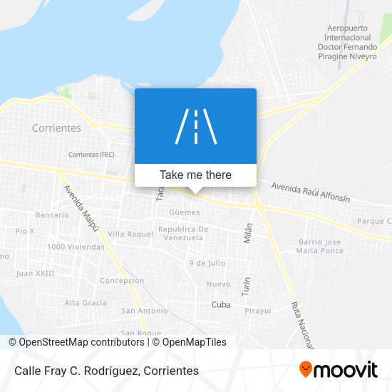 Calle Fray C. Rodríguez map