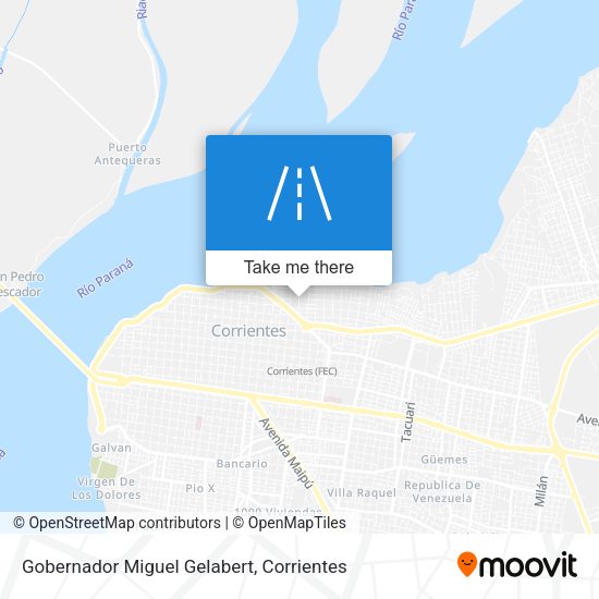 Gobernador Miguel Gelabert map