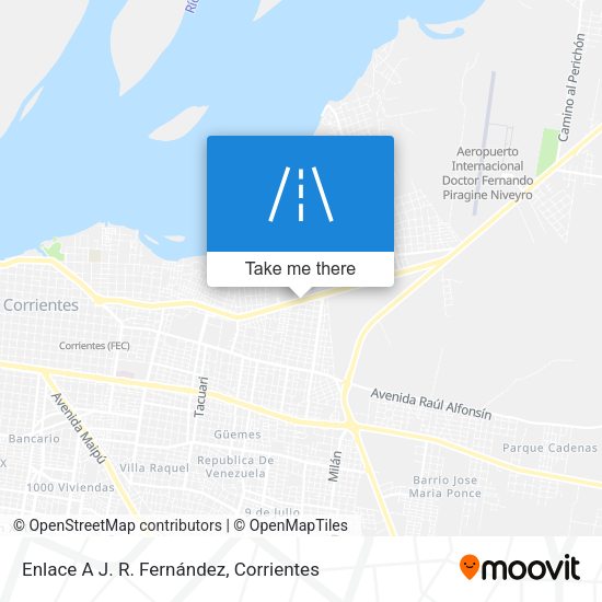 Enlace A J. R. Fernández map