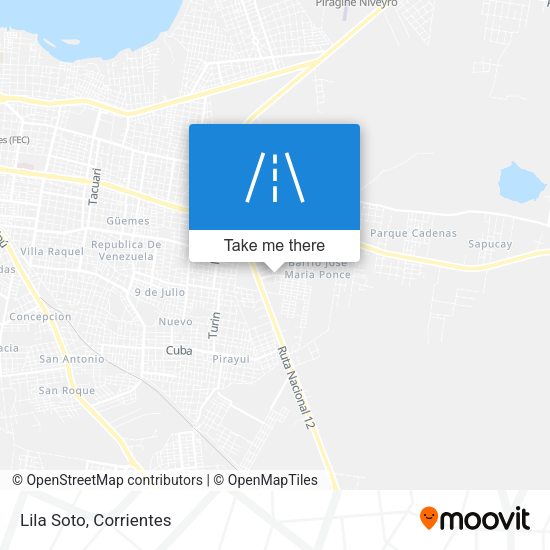 Mapa de Lila Soto