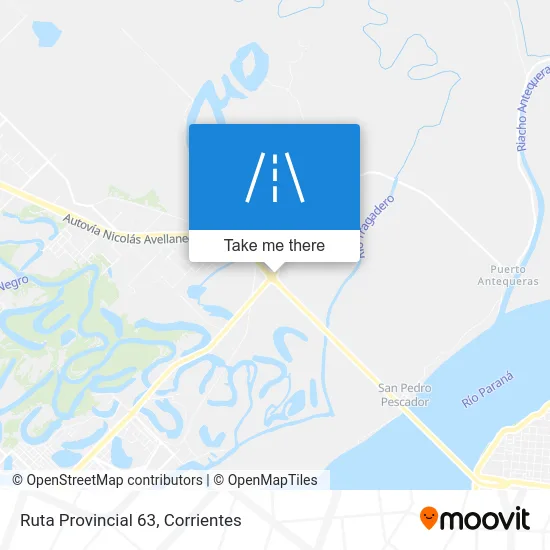 Ruta Provincial 63 map