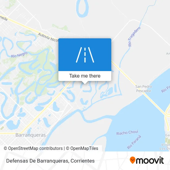 Defensas De Barranqueras map