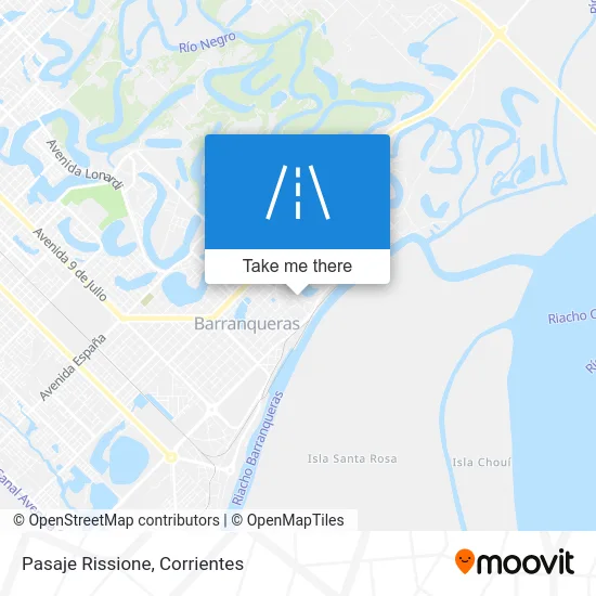 Pasaje Rissione map