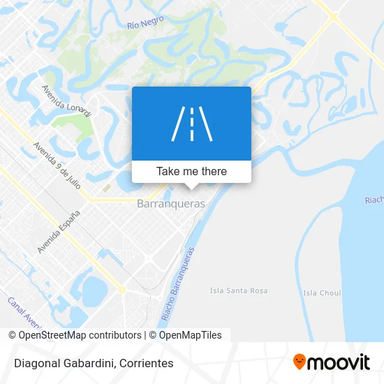 Diagonal Gabardini map