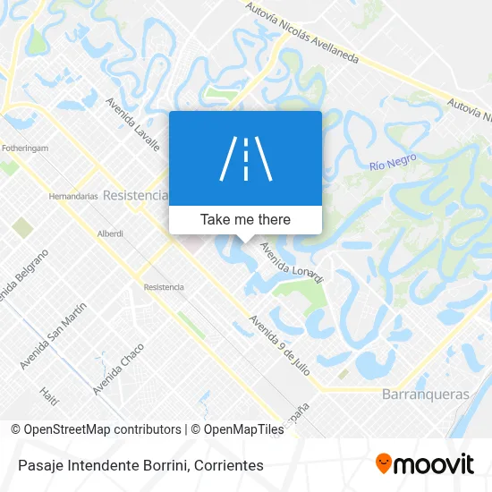 Pasaje Intendente Borrini map