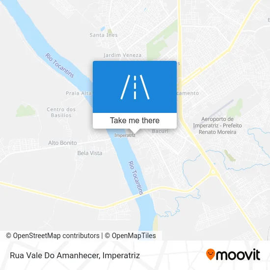 Rua Vale Do Amanhecer map