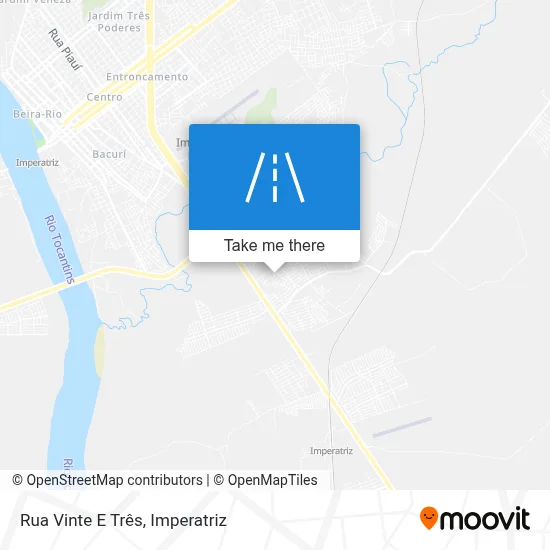 Rua Vinte E Três map