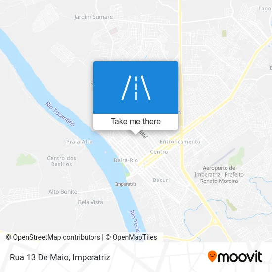 Rua 13 De Maio map