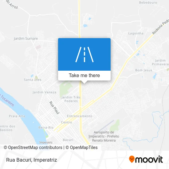 Rua Bacurí map