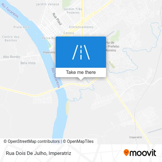 Rua Dois De Julho map