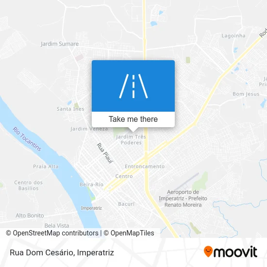Rua Dom Cesário map