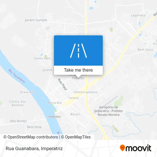 Rua Guanabara map