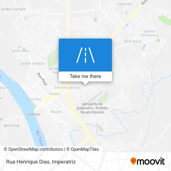 Rua Henrique Dias map