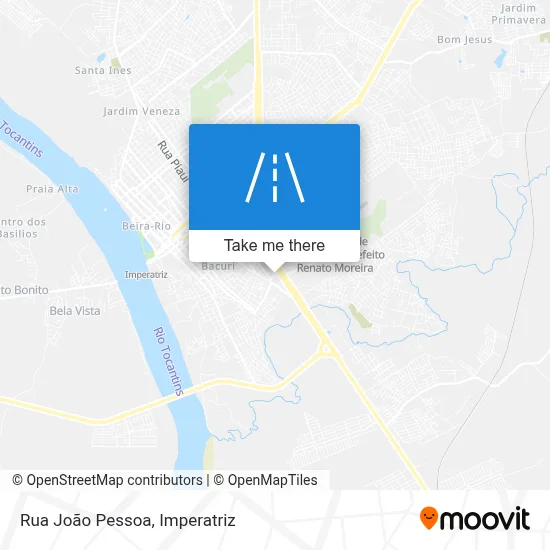 Rua João Pessoa map
