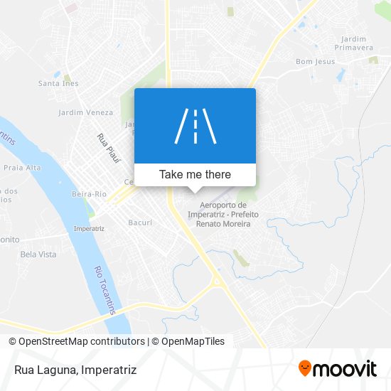 Rua Laguna map