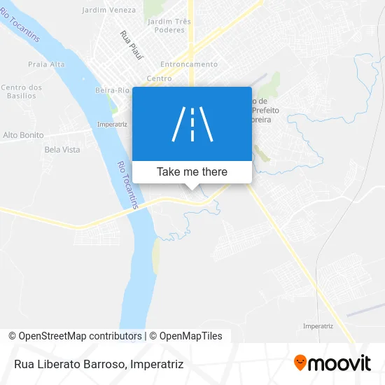 Rua Liberato Barroso map