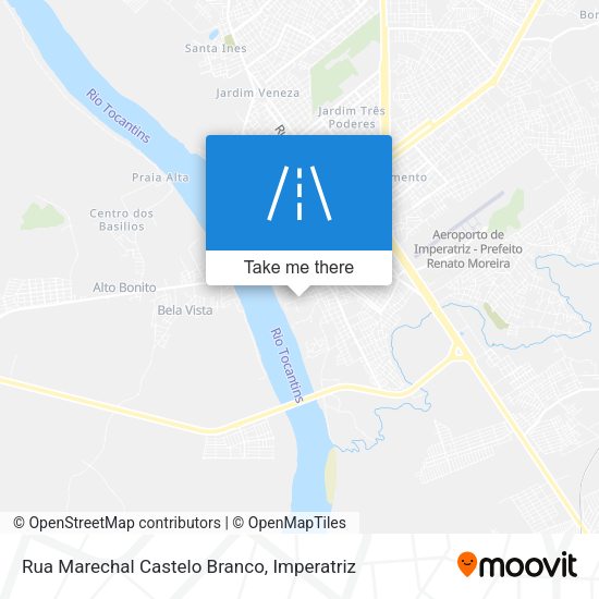 Rua Marechal Castelo Branco map