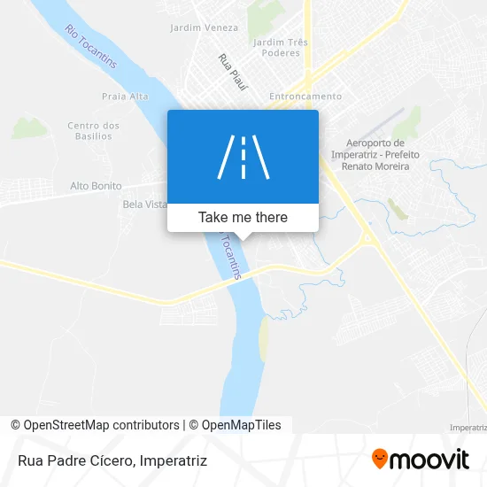 Rua Padre Cícero map