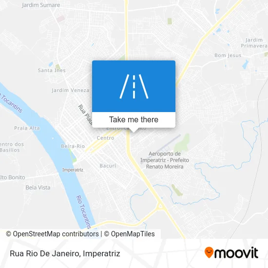 Rua Rio De Janeiro map