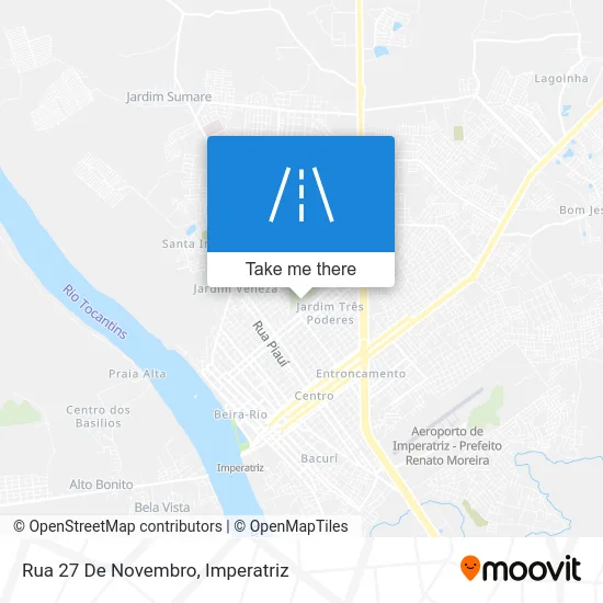 Rua 27 De Novembro map
