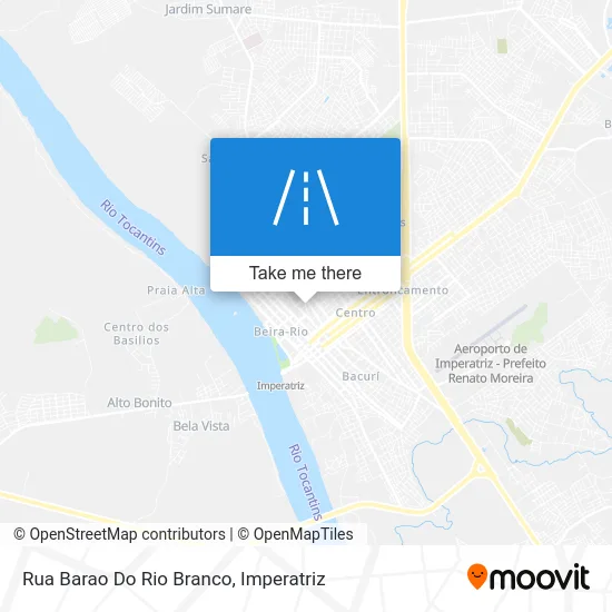 Rua Barao Do Rio Branco map
