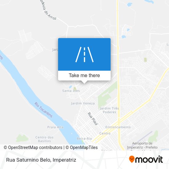 Rua Saturnino Belo map