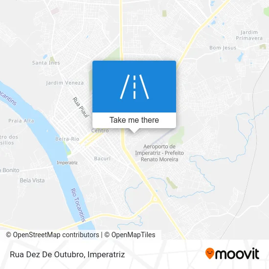 Rua Dez De Outubro map