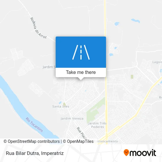 Rua Bilar Dutra map