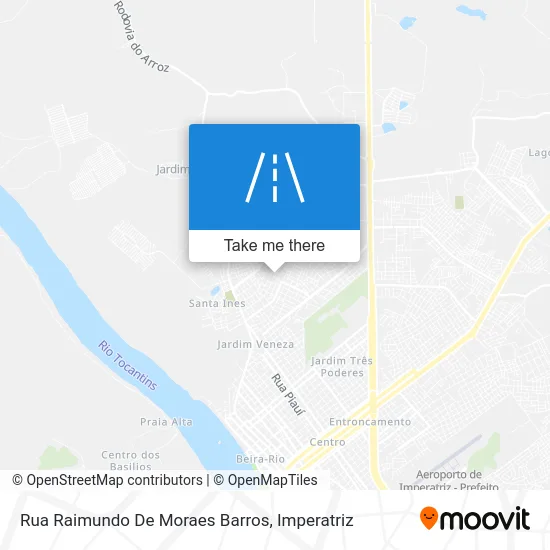 Rua Raimundo De Moraes Barros map