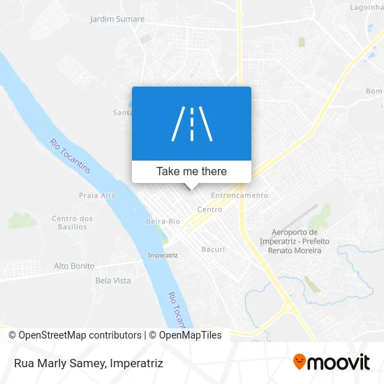 Rua Marly Samey map