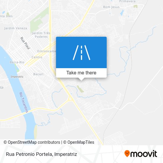 Rua Petronio Portela map