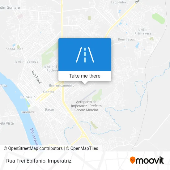 Rua Frei Epifanio map