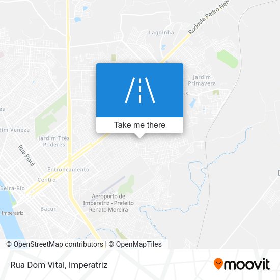 Rua Dom Vital map