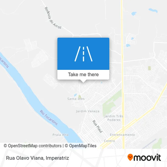 Rua Olavo Viana map