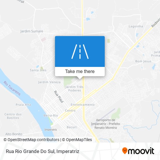 Rua Rio Grande Do Sul map