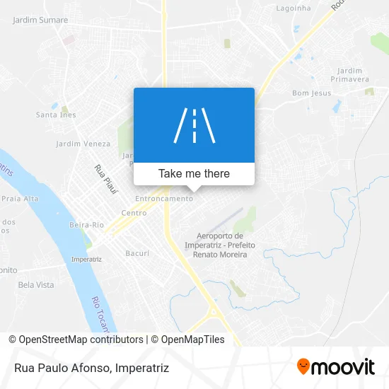 Rua Paulo Afonso map