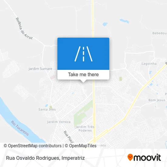 Rua Osvaldo Rodrigues map