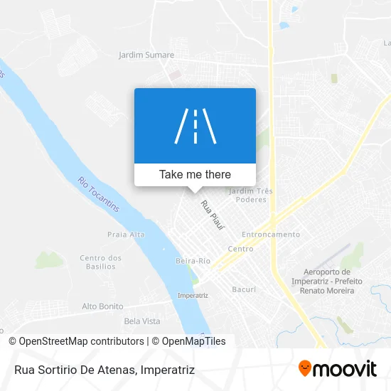 Rua Sortirio De Atenas map