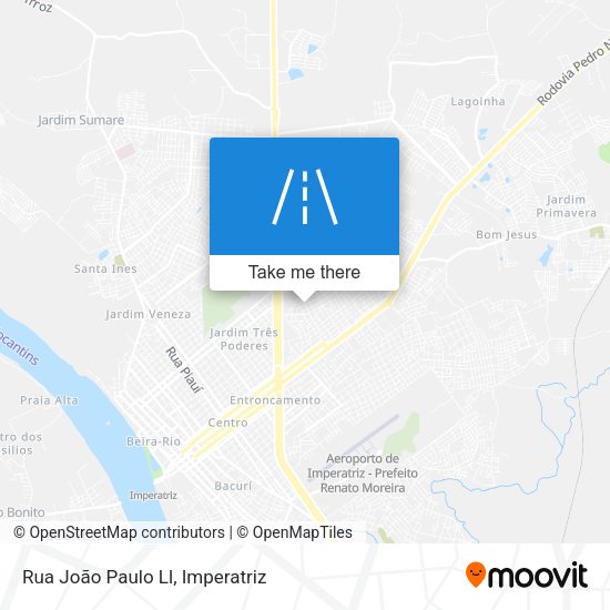 Rua João Paulo Ll map