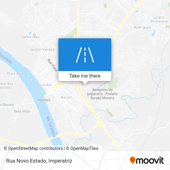 Rua Novo Estado map