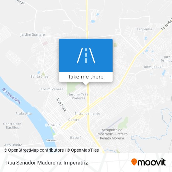 Rua Senador Madureira map