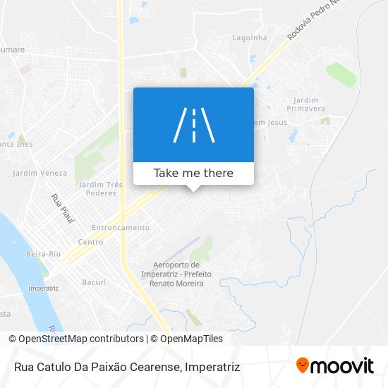 Mapa Rua Catulo Da Paixão Cearense