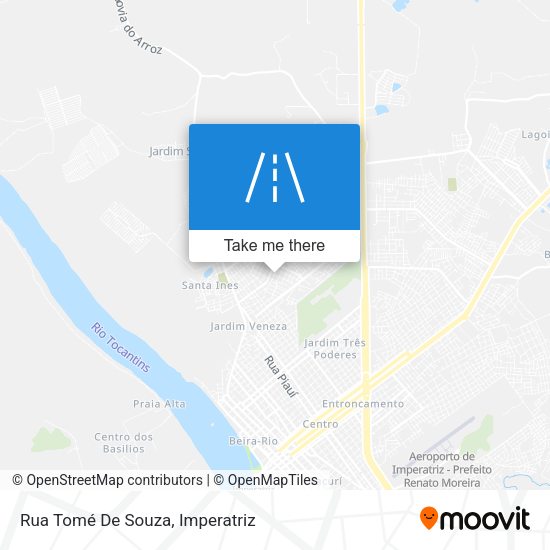 Rua Tomé De Souza map