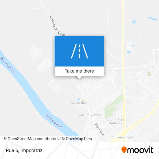 Rua 6 map