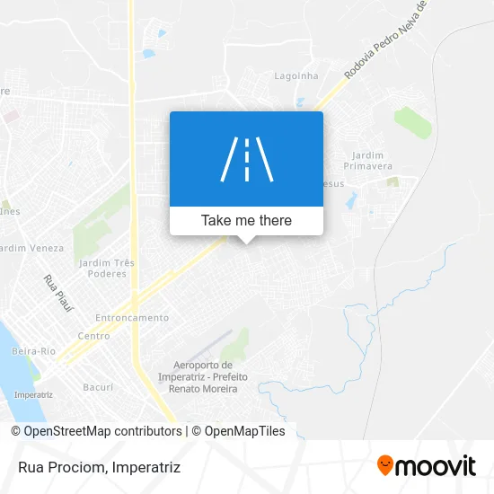 Rua Prociom map