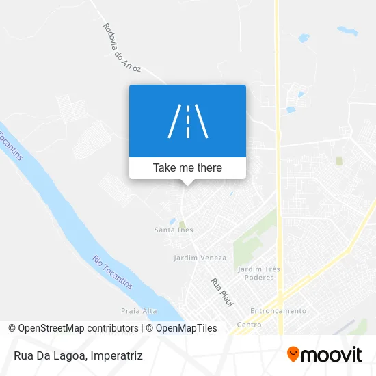 Rua Da Lagoa map