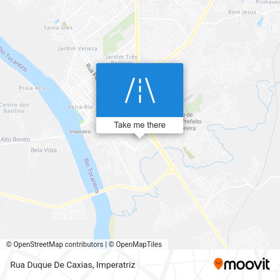 Rua Duque De Caxias map