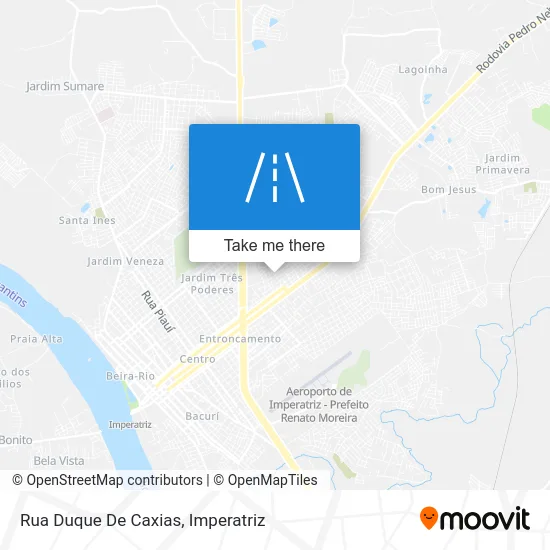 Rua Duque De Caxias map