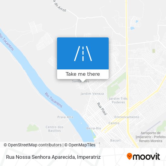 Rua Nossa Senhora Aparecida map