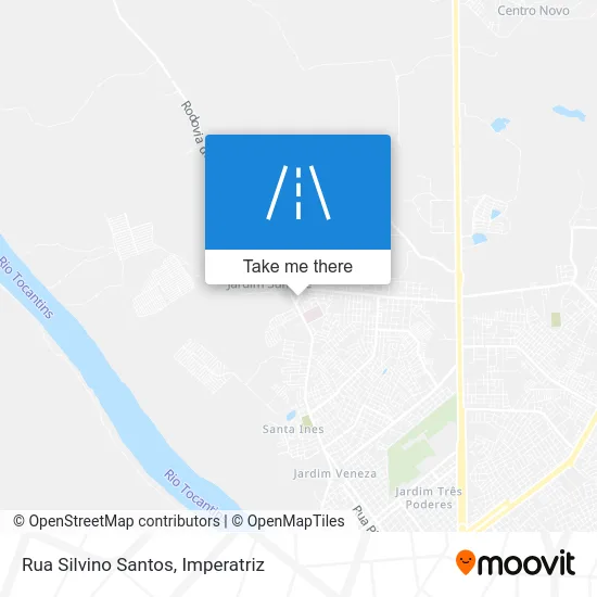 Rua Silvino Santos map